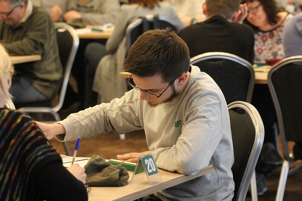 Scrabbliści grają w Hotelu Milenium o Puchar Polski cz1
