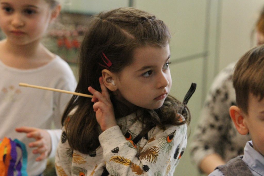 Sspotkanie przedszkolaków ze sztuką w Muzeum Miedzi