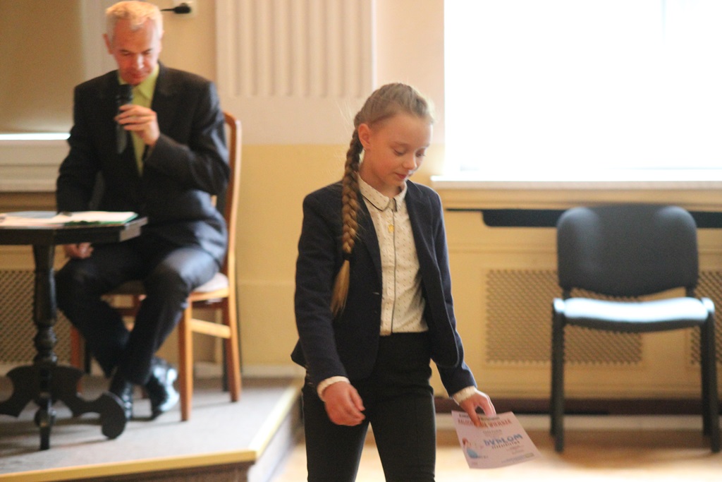 Stefanowska i Will najlepsze recytatorki z klas trzecich
