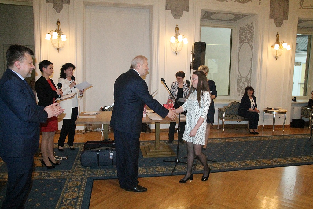 Sara Dragan z Grand Prix  XV konkursu Młody Paganini