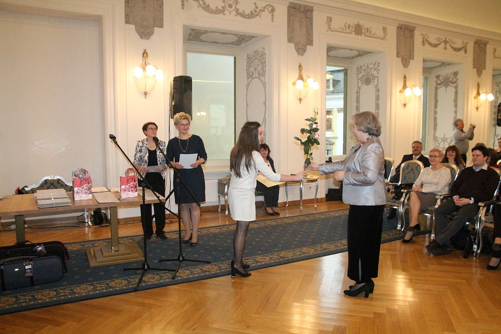 Sara Dragan z Grand Prix  XV konkursu Młody Paganini