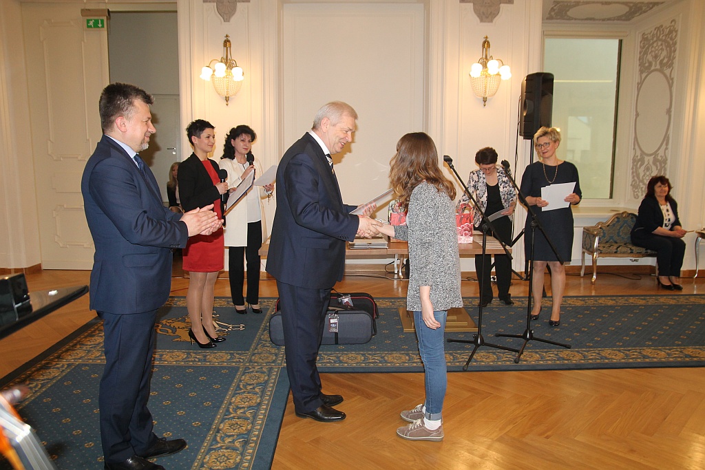 Sara Dragan z Grand Prix  XV konkursu Młody Paganini