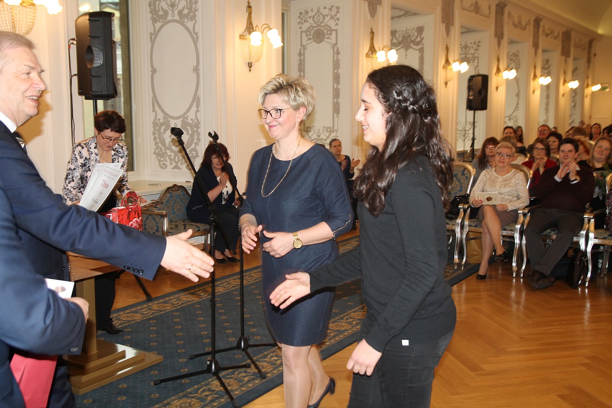 Sara Dragan z Grand Prix  XV konkursu Młody Paganini