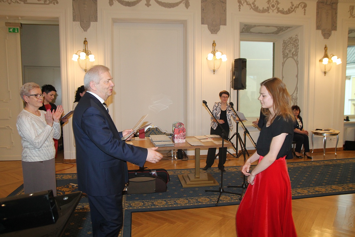 Sara Dragan z Grand Prix  XV konkursu Młody Paganini