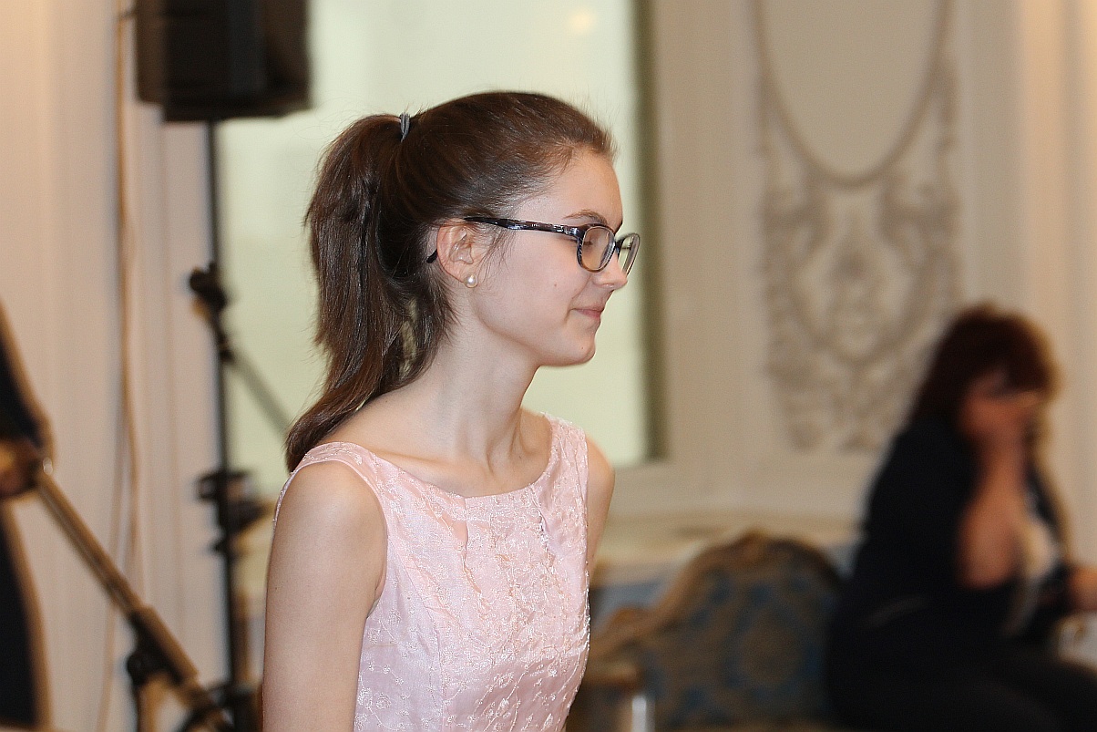 Sara Dragan z Grand Prix  XV konkursu Młody Paganini