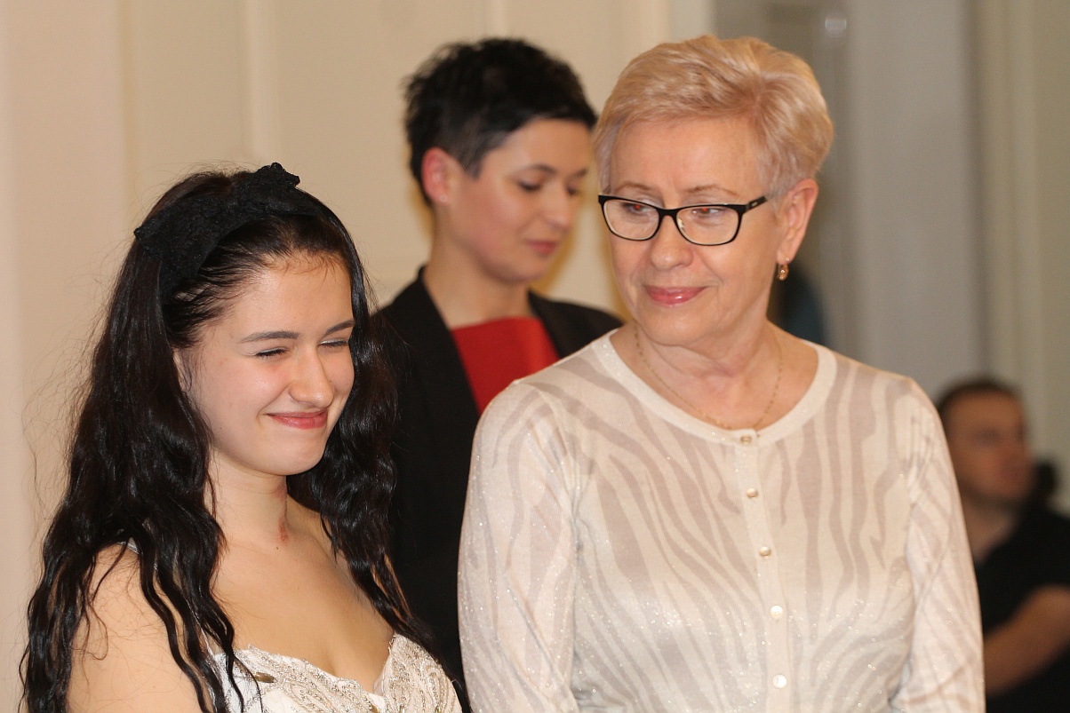 Sara Dragan z Grand Prix  XV konkursu Młody Paganini
