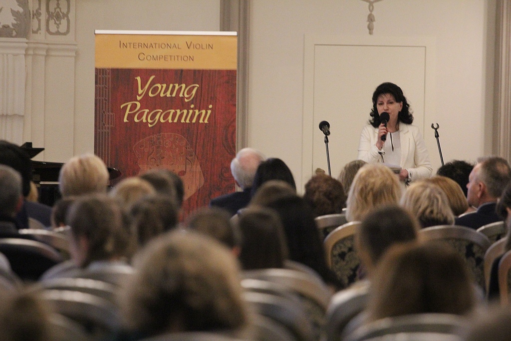 Sara Dragan z Grand Prix  XV konkursu Młody Paganini