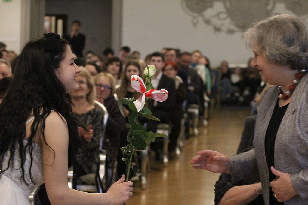 Sara Dragan z Grand Prix  XV konkursu Młody Paganini