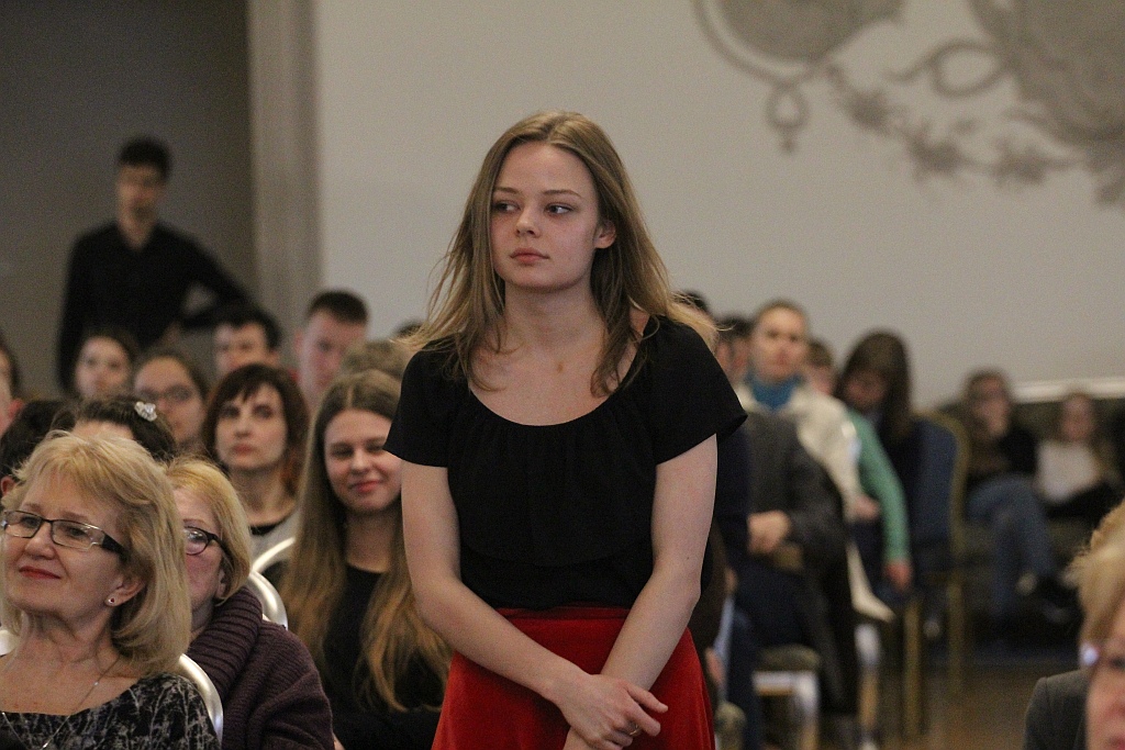 Sara Dragan z Grand Prix  XV konkursu Młody Paganini