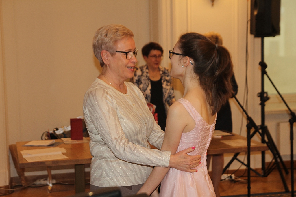 Sara Dragan z Grand Prix  XV konkursu Młody Paganini