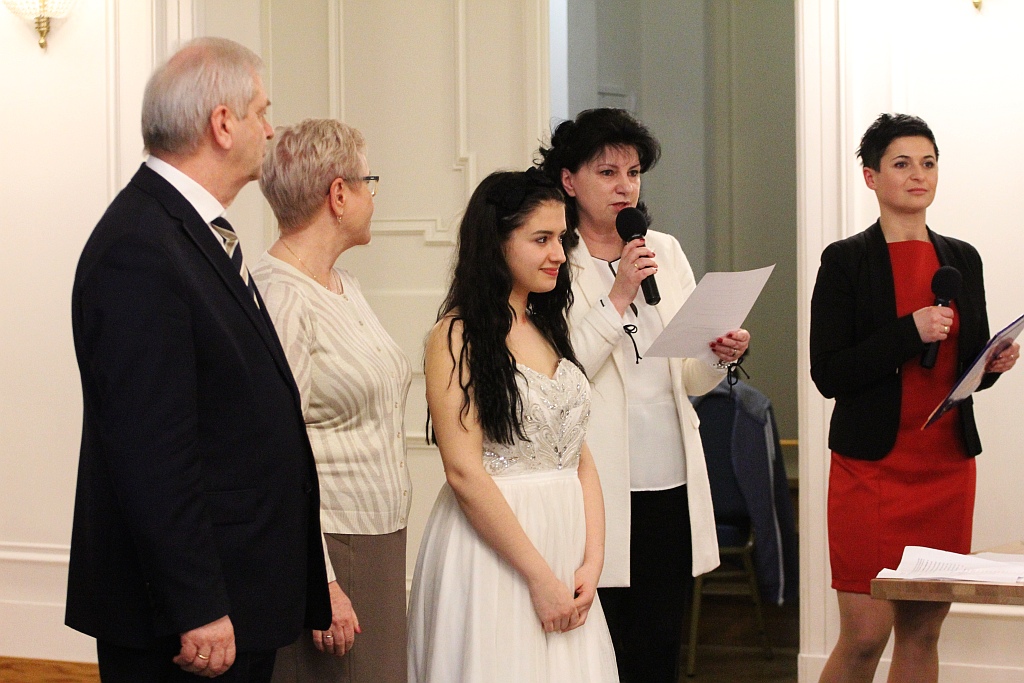 Sara Dragan z Grand Prix  XV konkursu Młody Paganini
