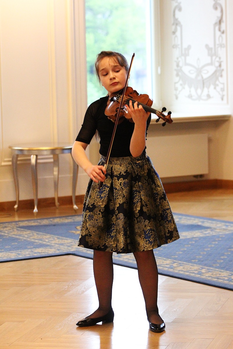 Sara Dragan z Grand Prix  XV konkursu Młody Paganini
