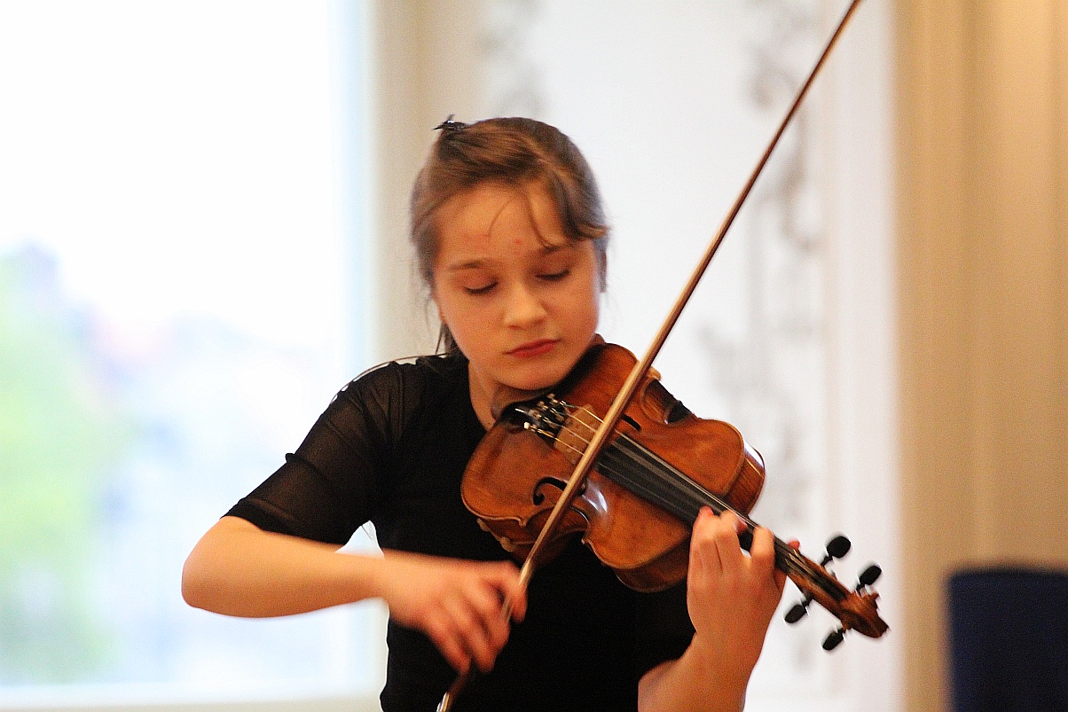 Sara Dragan z Grand Prix  XV konkursu Młody Paganini