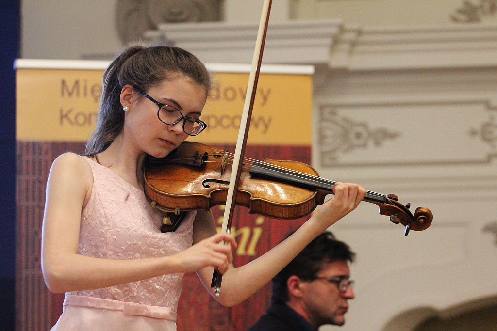 Sara Dragan z Grand Prix  XV konkursu Młody Paganini