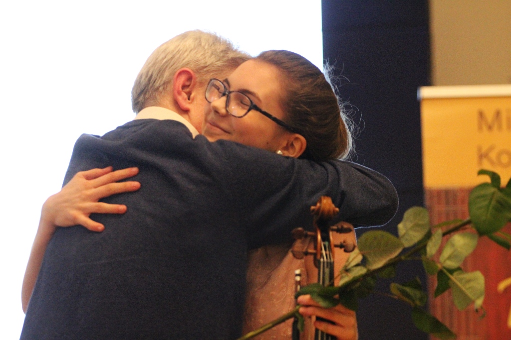 Sara Dragan z Grand Prix  XV konkursu Młody Paganini