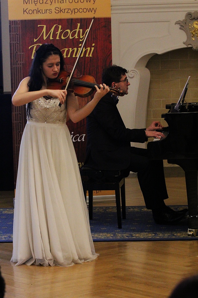 Sara Dragan z Grand Prix  XV konkursu Młody Paganini