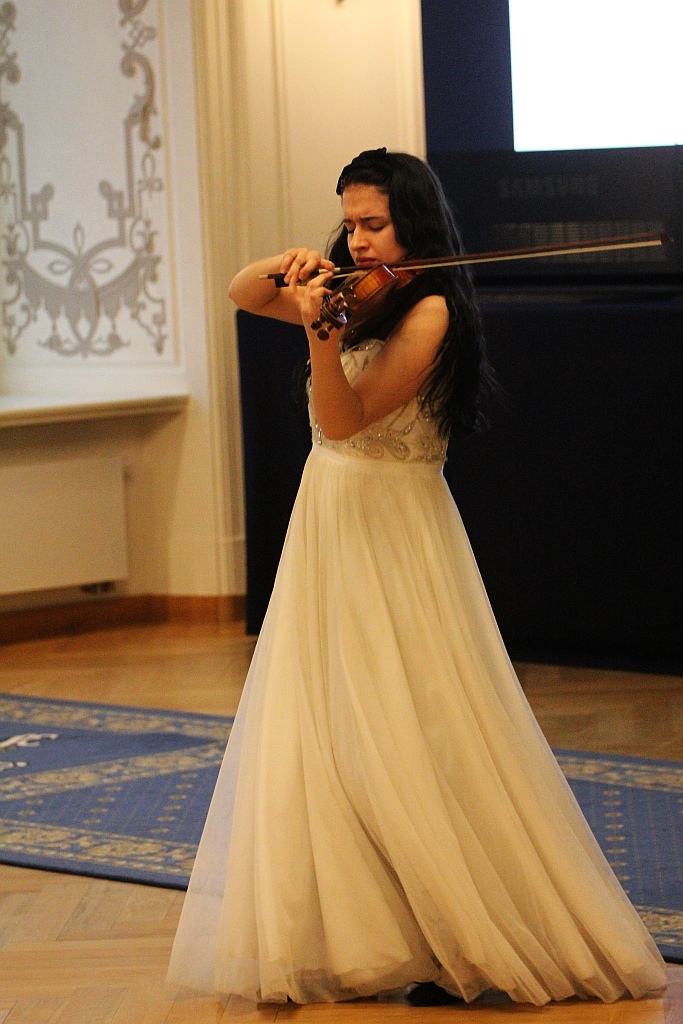 Sara Dragan z Grand Prix  XV konkursu Młody Paganini