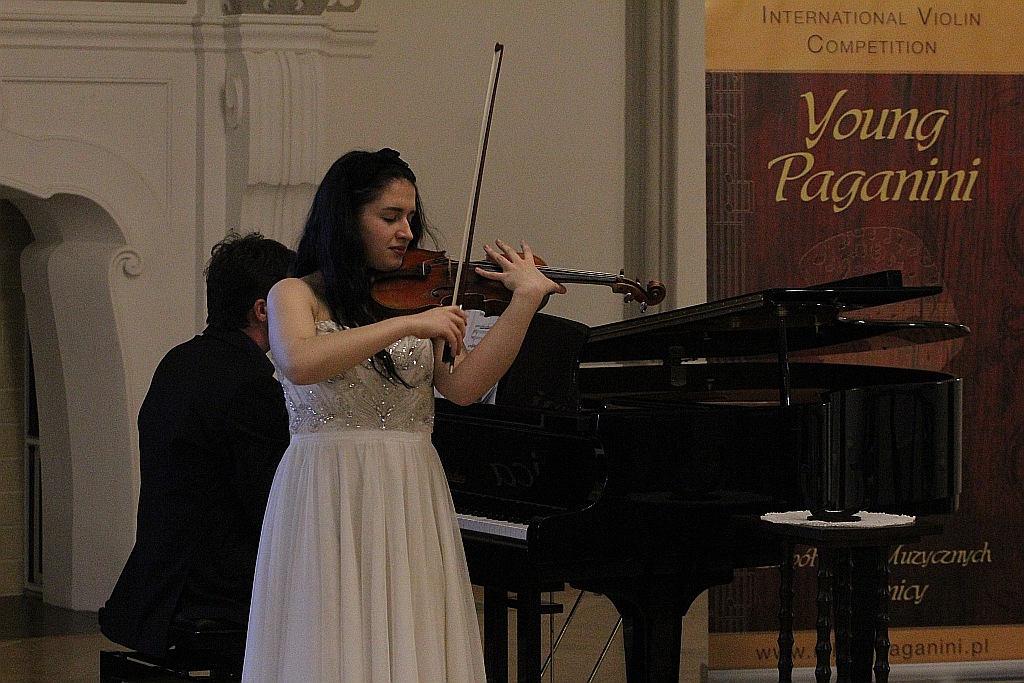 Sara Dragan z Grand Prix  XV konkursu Młody Paganini