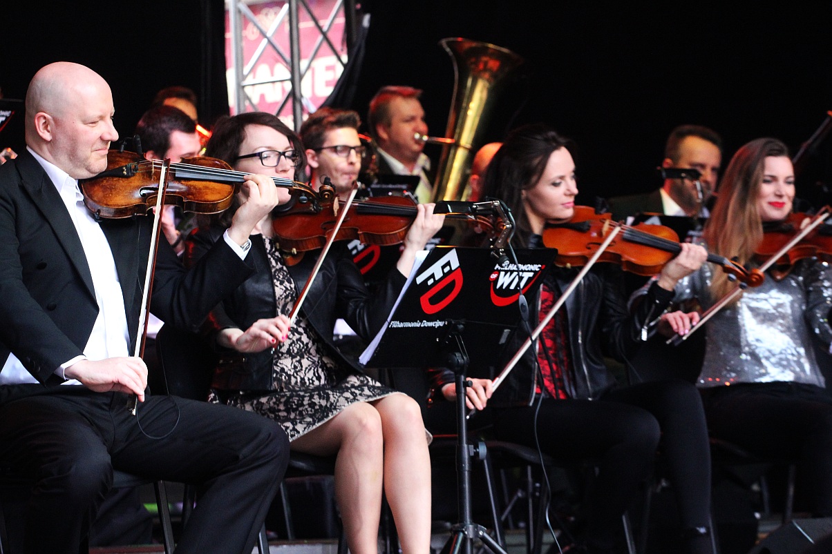 Filharmonia Dowcipu Waldemara Malickiego wystąpiła dla hutników