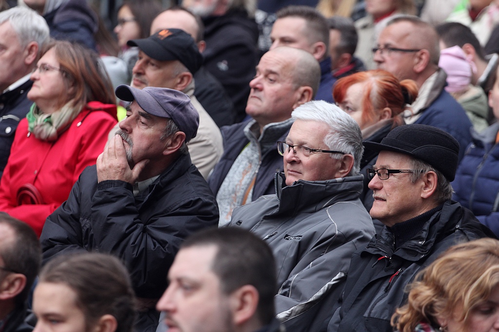 Filharmonia Dowcipu Waldemara Malickiego wystąpiła dla hutników