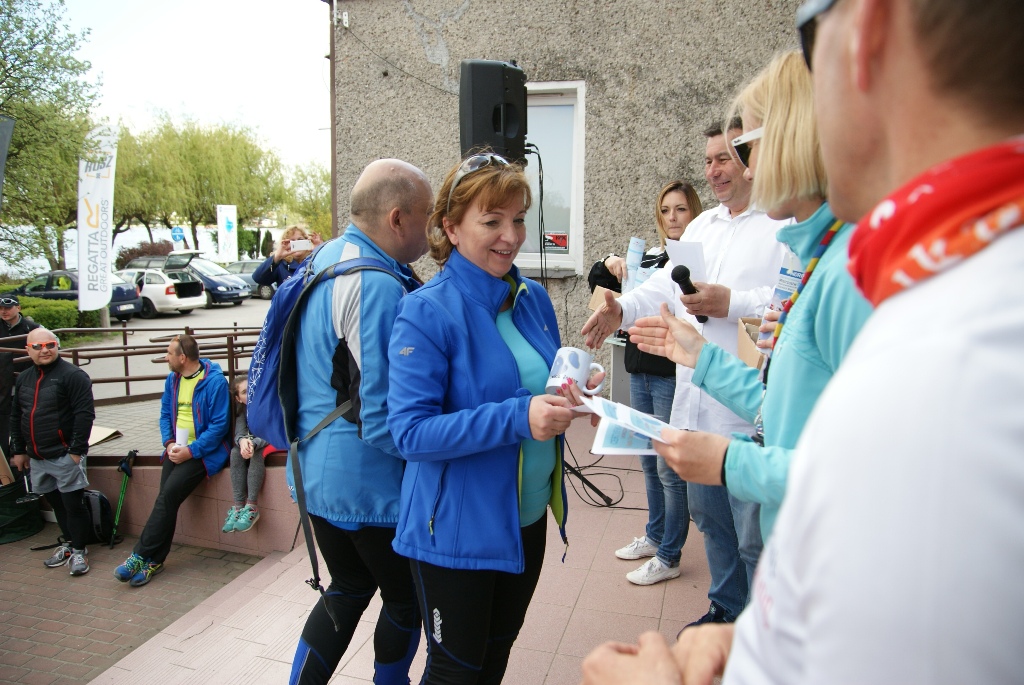 Kilkadziesią osób wystartowało w Rajdzie Dwóch Jezior