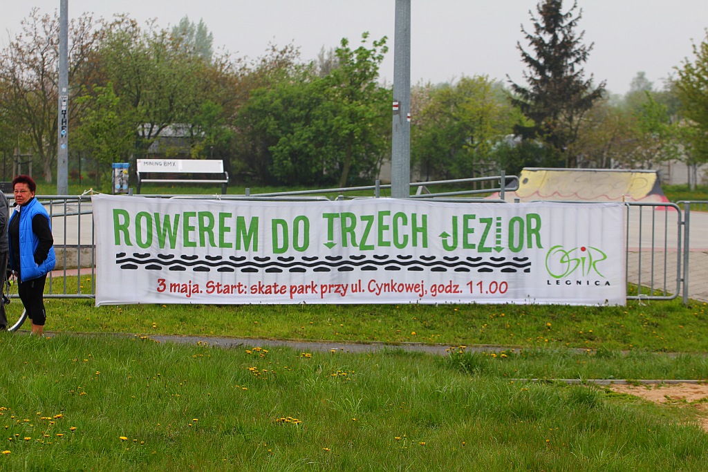 Ponad dwustu rowerzystów uczestniczy w majówce rowerowej