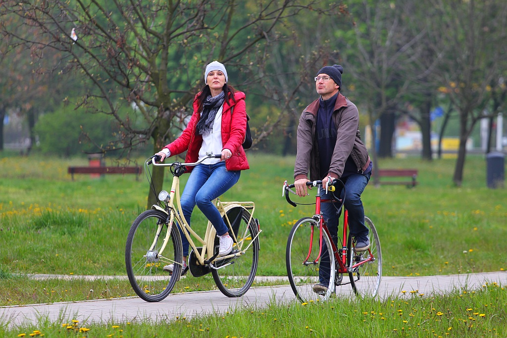 Ponad dwustu rowerzystów uczestniczy w majówce rowerowej