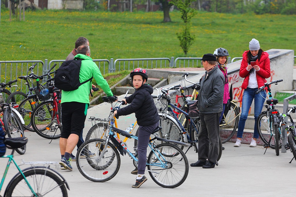Ponad dwustu rowerzystów uczestniczy w majówce rowerowej