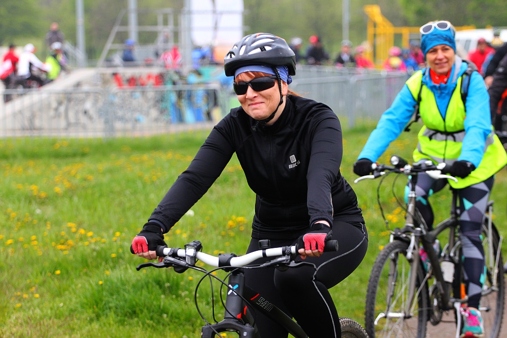 Ponad dwustu rowerzystów uczestniczy w majówce rowerowej