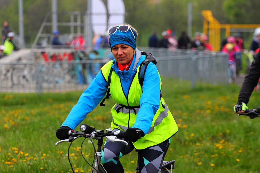 Ponad dwustu rowerzystów uczestniczy w majówce rowerowej