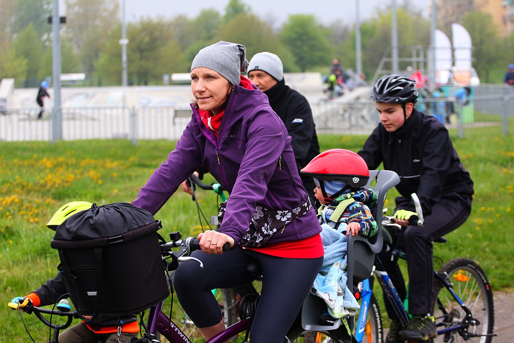 Ponad dwustu rowerzystów uczestniczy w majówce rowerowej