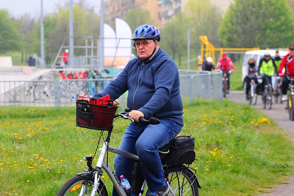 Ponad dwustu rowerzystów uczestniczy w majówce rowerowej