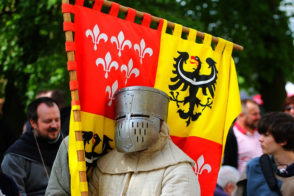 Legnickie Pole opanowali rycerze i średniowieczni rzemieślnicy