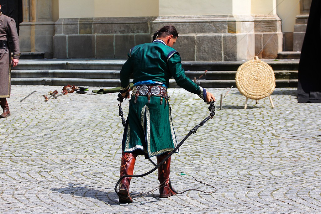 Legnickie Pole opanowali rycerze i średniowieczni rzemieślnicy