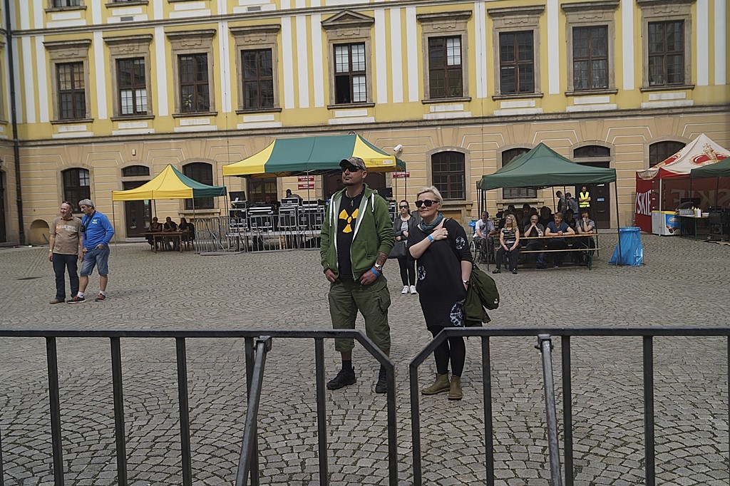Przegląd Kapel Rockowych na dziedzińcu Akademii Rycerskiej