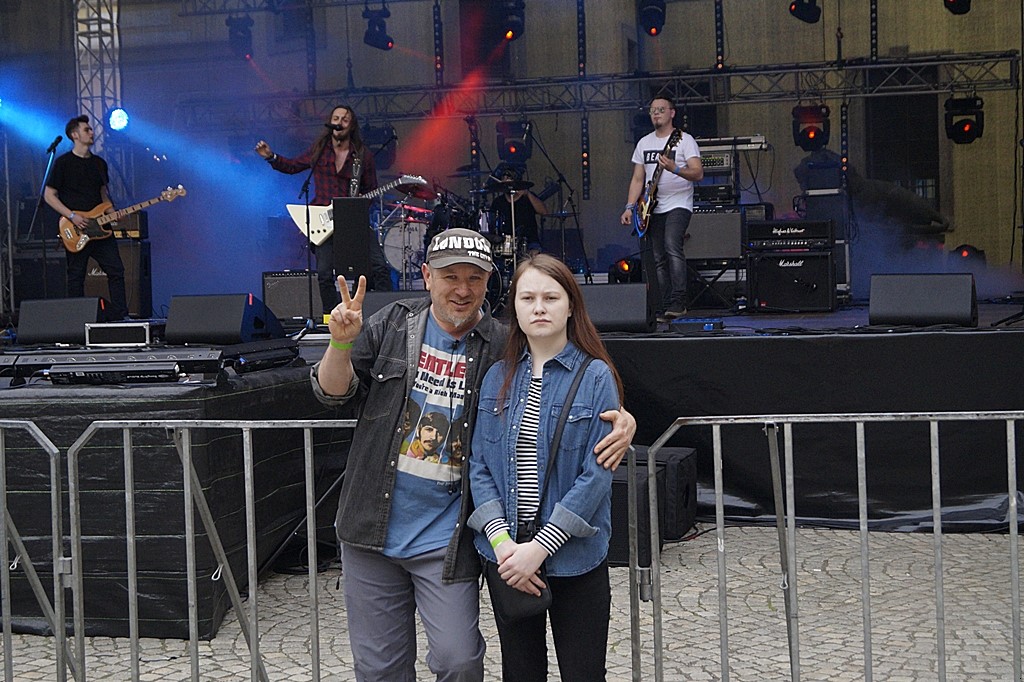 Przegląd Kapel Rockowych na dziedzińcu Akademii Rycerskiej