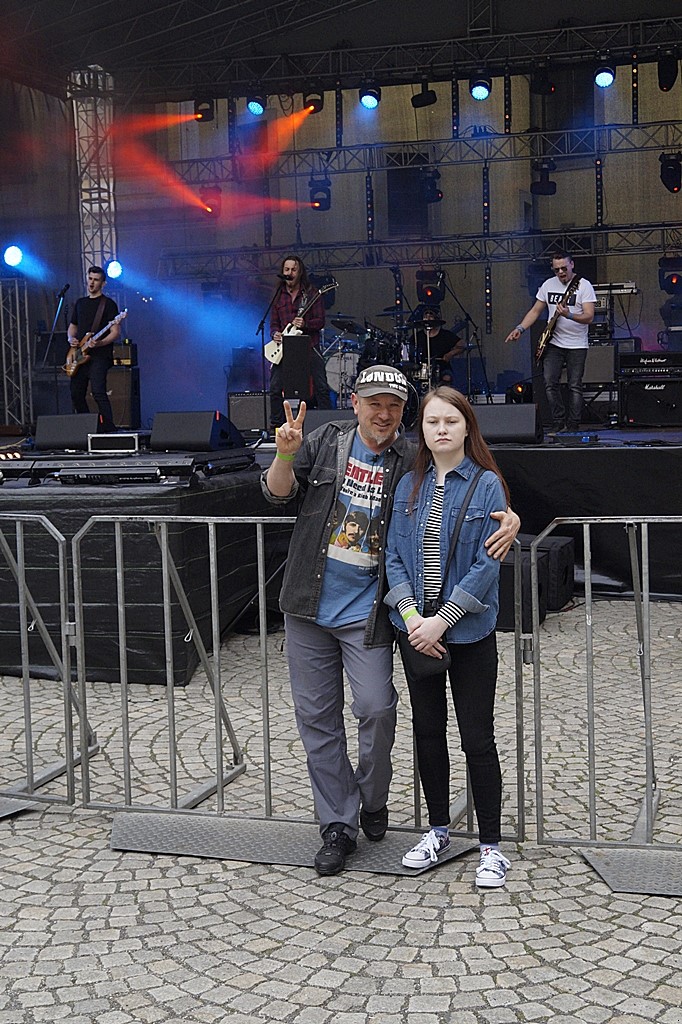 Przegląd Kapel Rockowych na dziedzińcu Akademii Rycerskiej