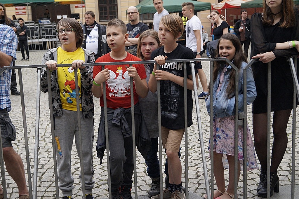 Przegląd Kapel Rockowych na dziedzińcu Akademii Rycerskiej