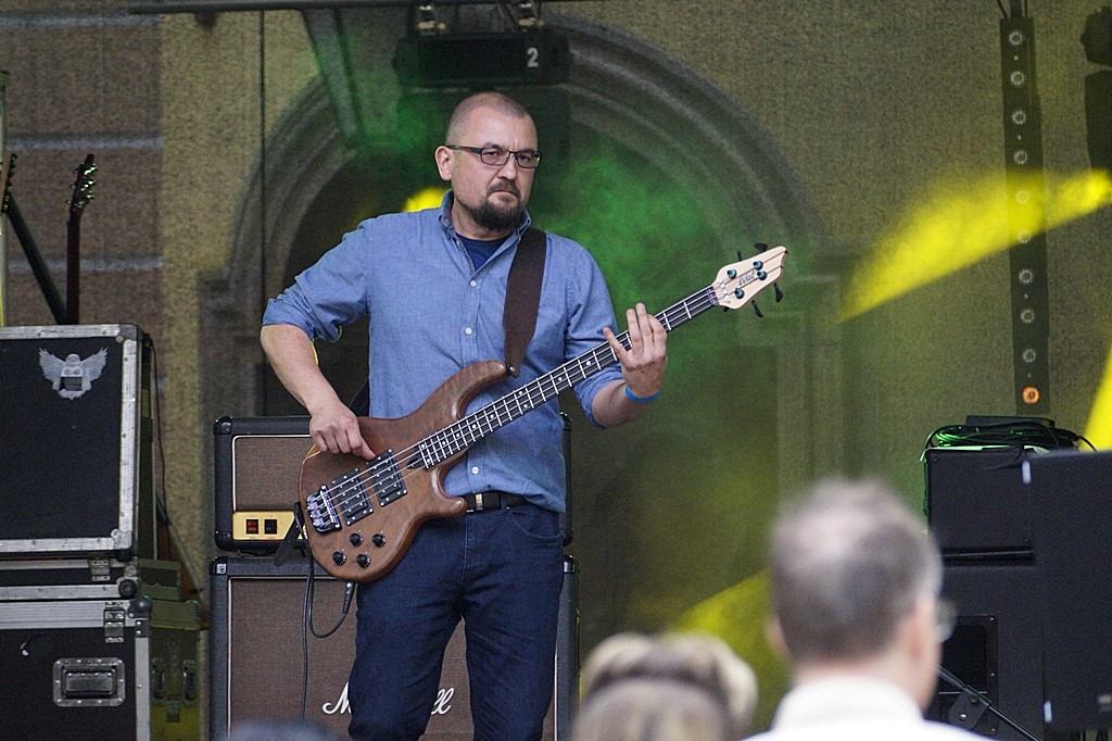Przegląd Kapel Rockowych na dziedzińcu Akademii Rycerskiej