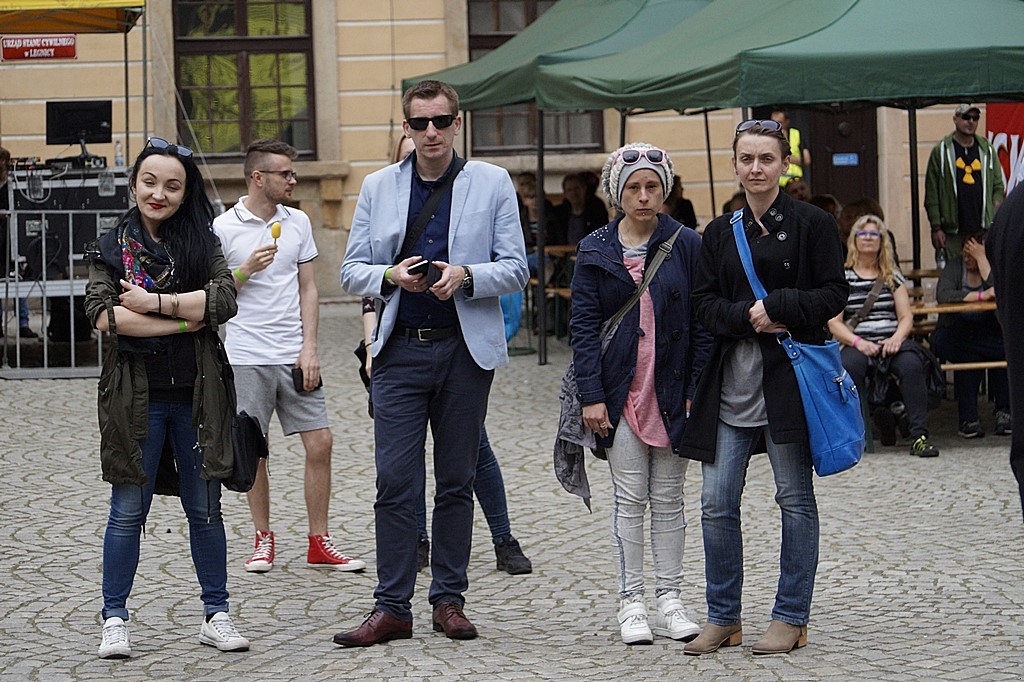 Przegląd Kapel Rockowych na dziedzińcu Akademii Rycerskiej