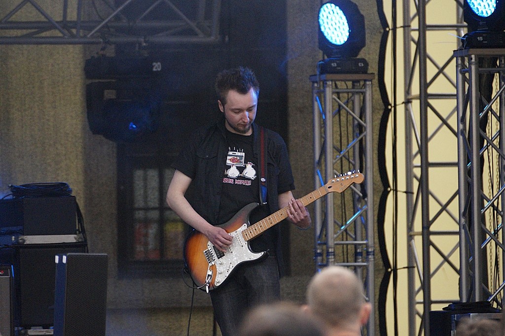 Przegląd Kapel Rockowych na dziedzińcu Akademii Rycerskiej
