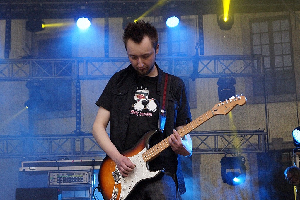 Przegląd Kapel Rockowych na dziedzińcu Akademii Rycerskiej