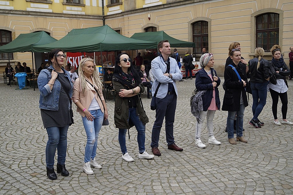 Przegląd Kapel Rockowych na dziedzińcu Akademii Rycerskiej