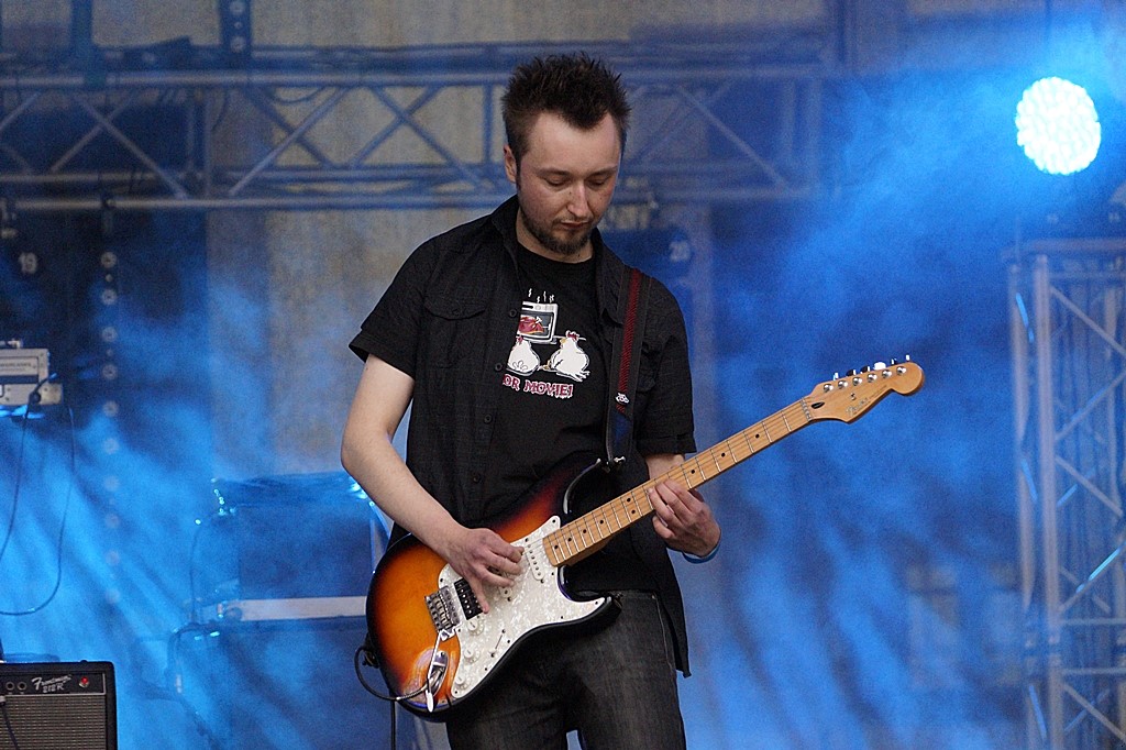 Przegląd Kapel Rockowych na dziedzińcu Akademii Rycerskiej
