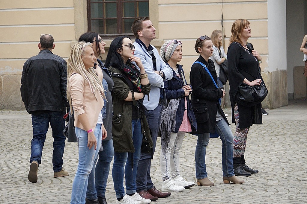 Przegląd Kapel Rockowych na dziedzińcu Akademii Rycerskiej
