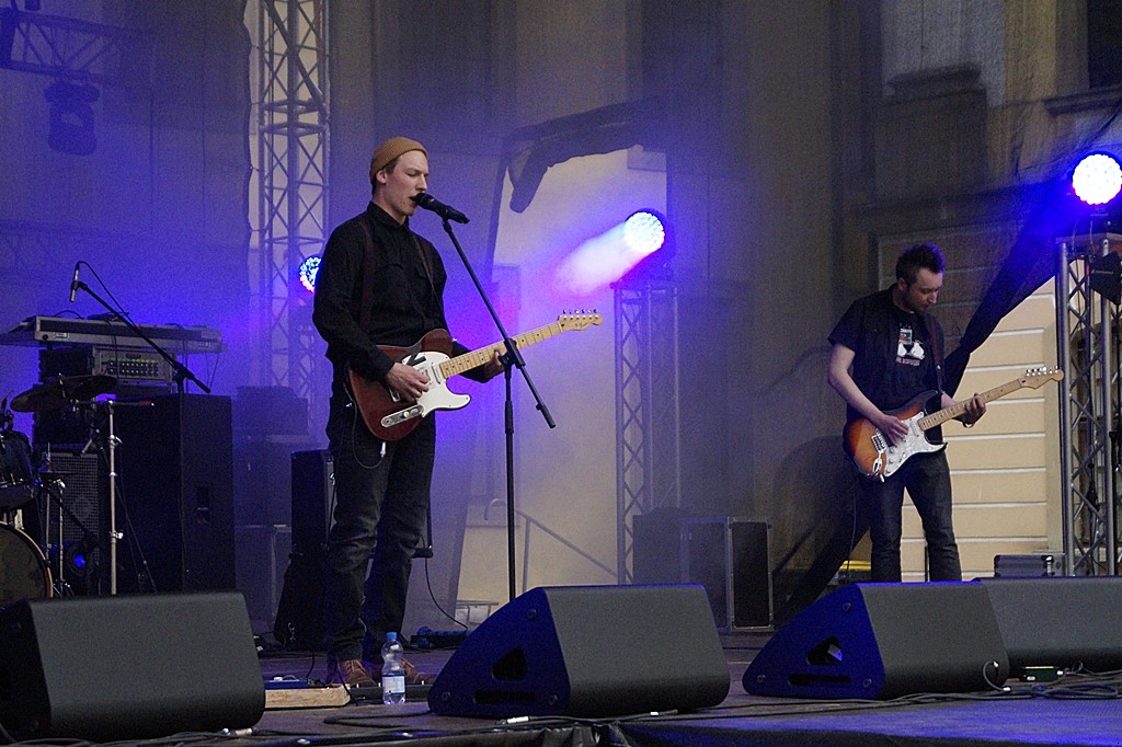 Przegląd Kapel Rockowych na dziedzińcu Akademii Rycerskiej