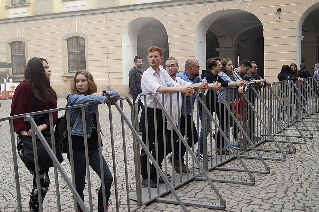 Przegląd Kapel Rockowych na dziedzińcu Akademii Rycerskiej