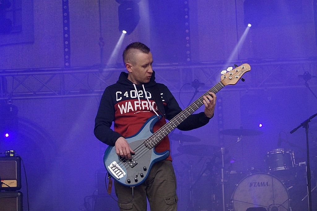 Przegląd Kapel Rockowych na dziedzińcu Akademii Rycerskiej