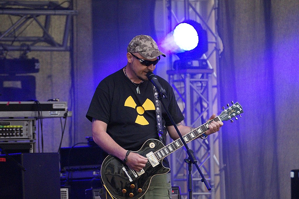 Przegląd Kapel Rockowych na dziedzińcu Akademii Rycerskiej