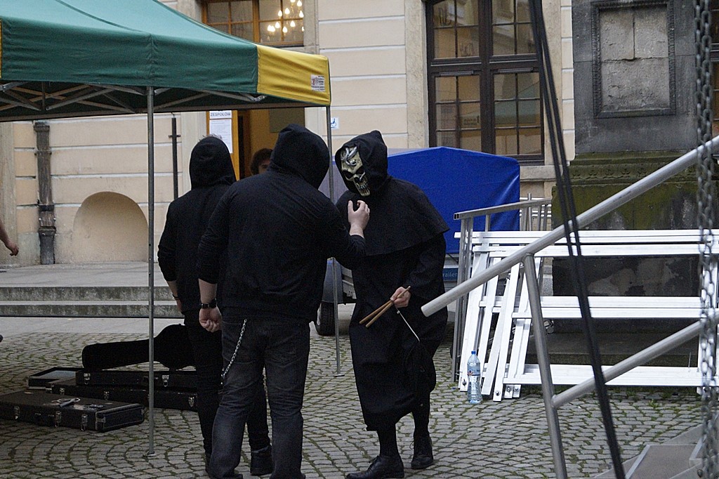 Przegląd Kapel Rockowych na dziedzińcu Akademii Rycerskiej